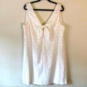 White Pappagallo Mini Dress